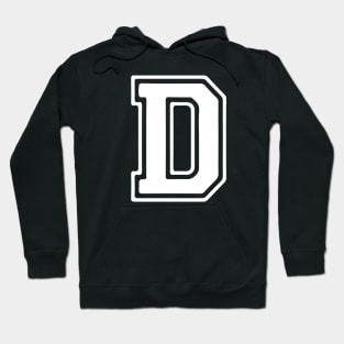 Letter D Hoodie